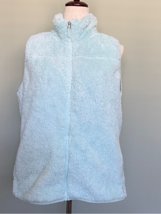 Eddie Bauer Jackets & Blazers - Eddie Bauer Soft Plush Zip Vest in Light Mint